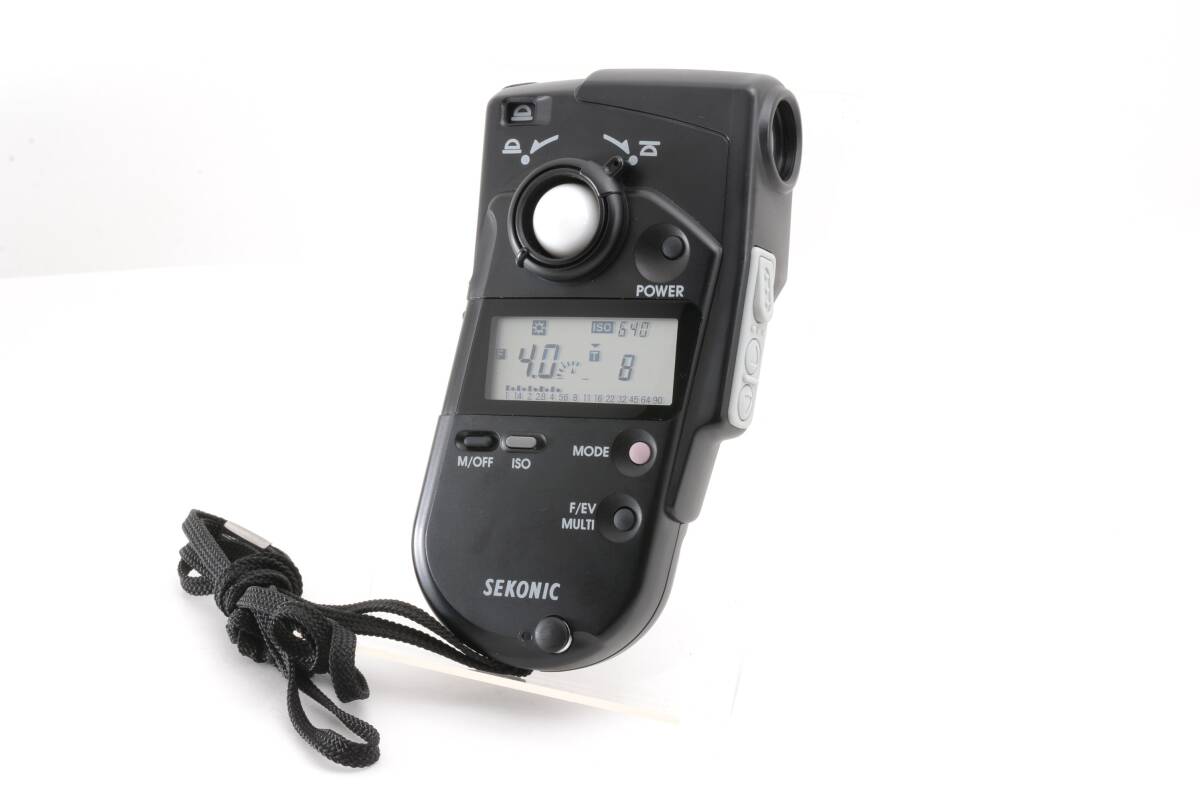 管WW2141 動作品 セコニック SEKONIC MULTIMASTER L-408 マルチマスター デジタル 露出計 カメラアクセサリー