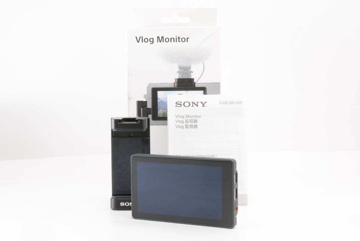 管WW1970 動作品 ソニー SONY Vlog Monitor XQZ-IV01 Xperia エクスペリア アクセサリー 箱 取説付