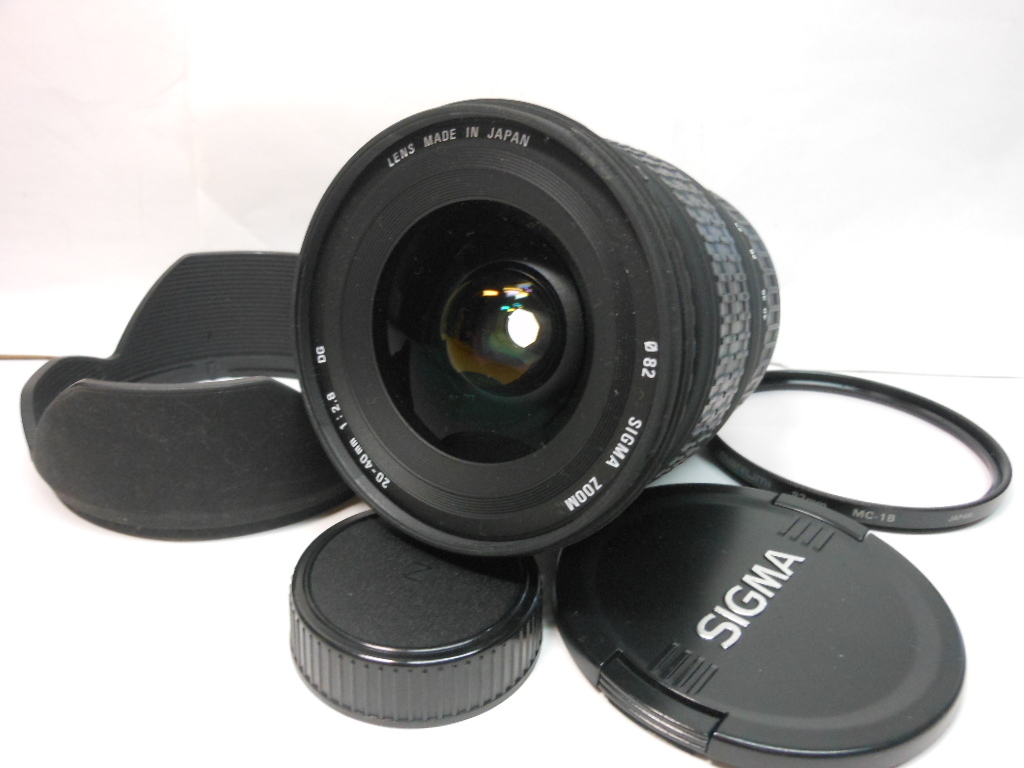 ☆希少超美品級☆最高級シグマ　SIGMA　 20-40m F2.8 ＤＧ ＥＸ ニコン用 動作確認済み　Nikon 即日発送　