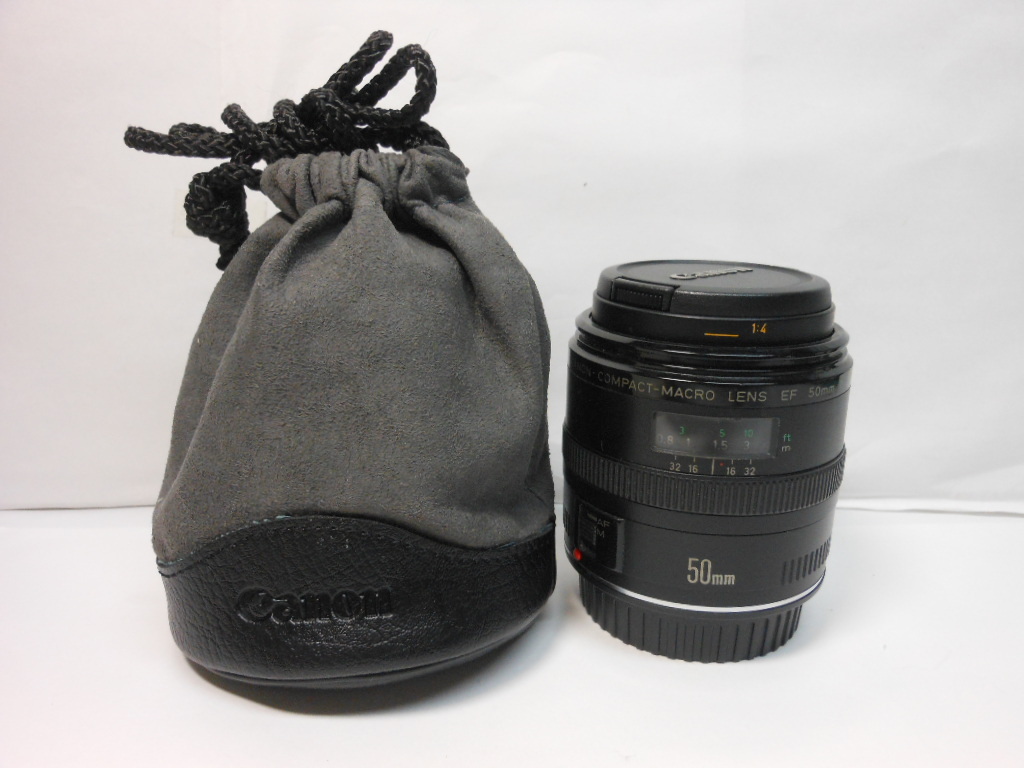 ☆希少美品級☆　ＣＡＮＯＮ キャノン レンズ ＥＦ 50ｍｍ Ｆ2.5 コンパクトマクロ　　即日発送　Canon