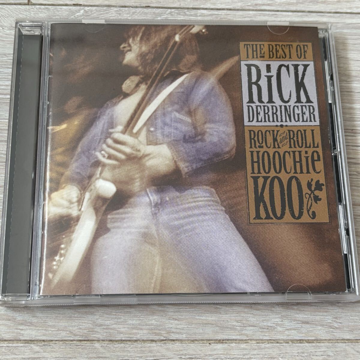 「ROCK AND ROLL HOOCHIE KOO BEST OF RICK DERRINGER」リック・デリンジャー・ベスト盤