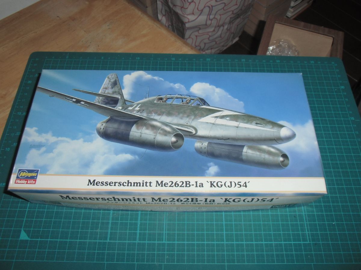 1/72　メッサーシュミット Me262B-1a KG(J)54 第54爆撃（戦闘）航空団　ハセガワ