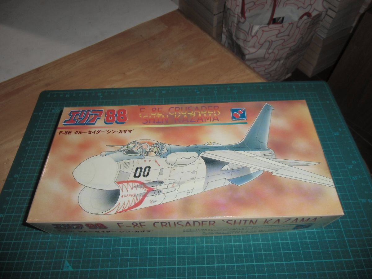 デカール欠品☆1/72　F-8E　クルーセイダー　ハセガワ　エリア88　CRUSADER