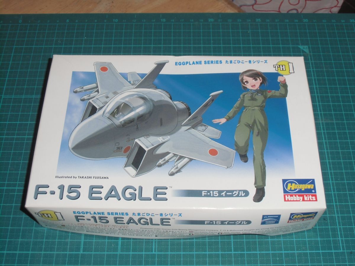 たまごひこーき　F-15 イーグル　ハセガワ