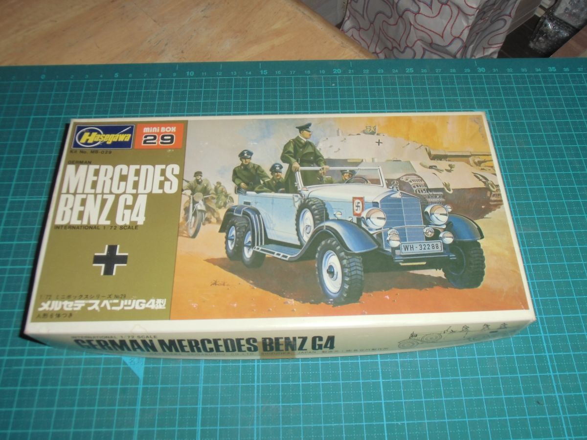 ミニボックス大量出品☆1/72　メルセデスベンツG4型　②　ハセガワ
