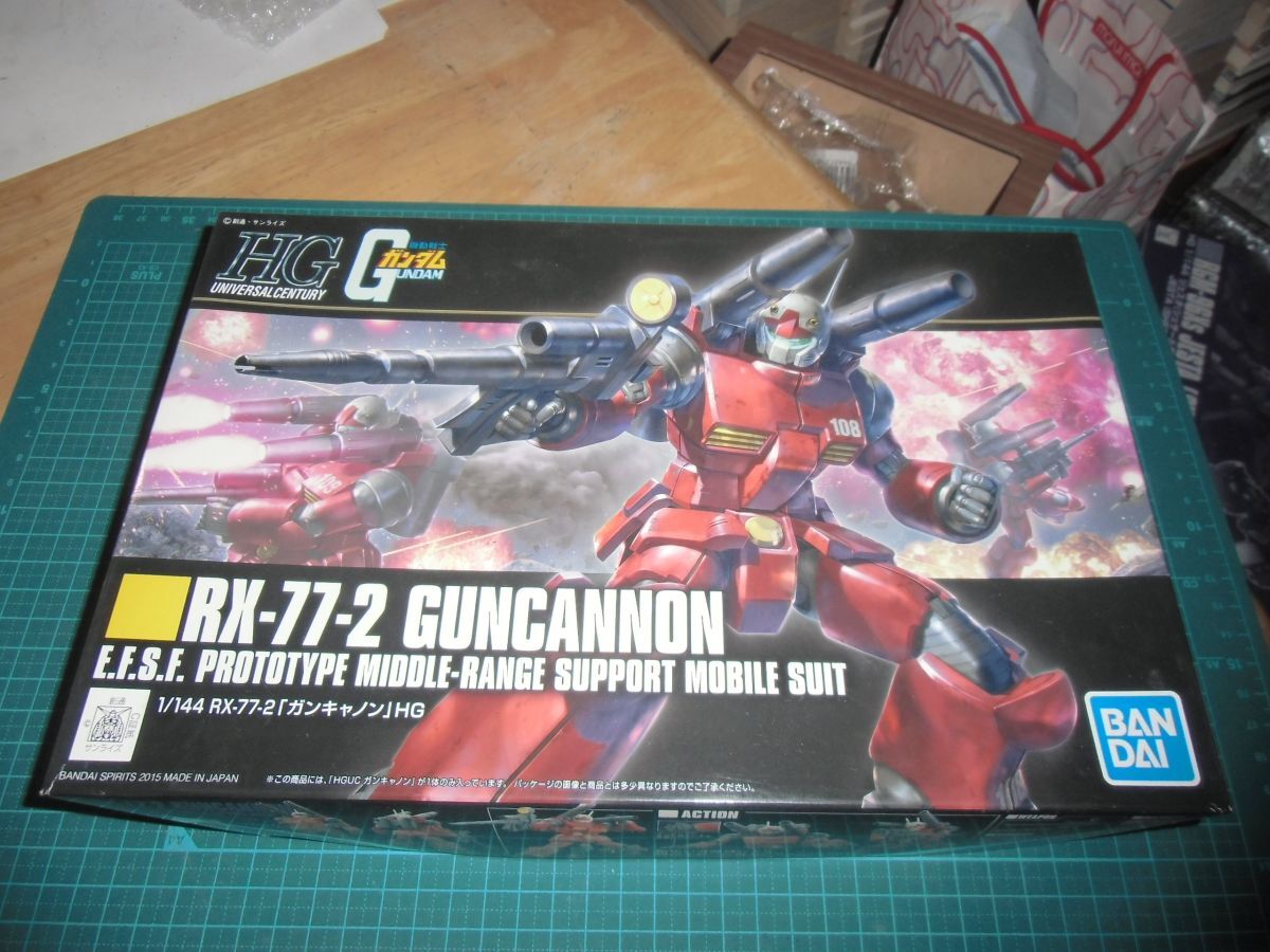 手付品☆HGUC190 1/144　ガンキャノン　バンダイ　機動戦士ガンダム　RX-77-2