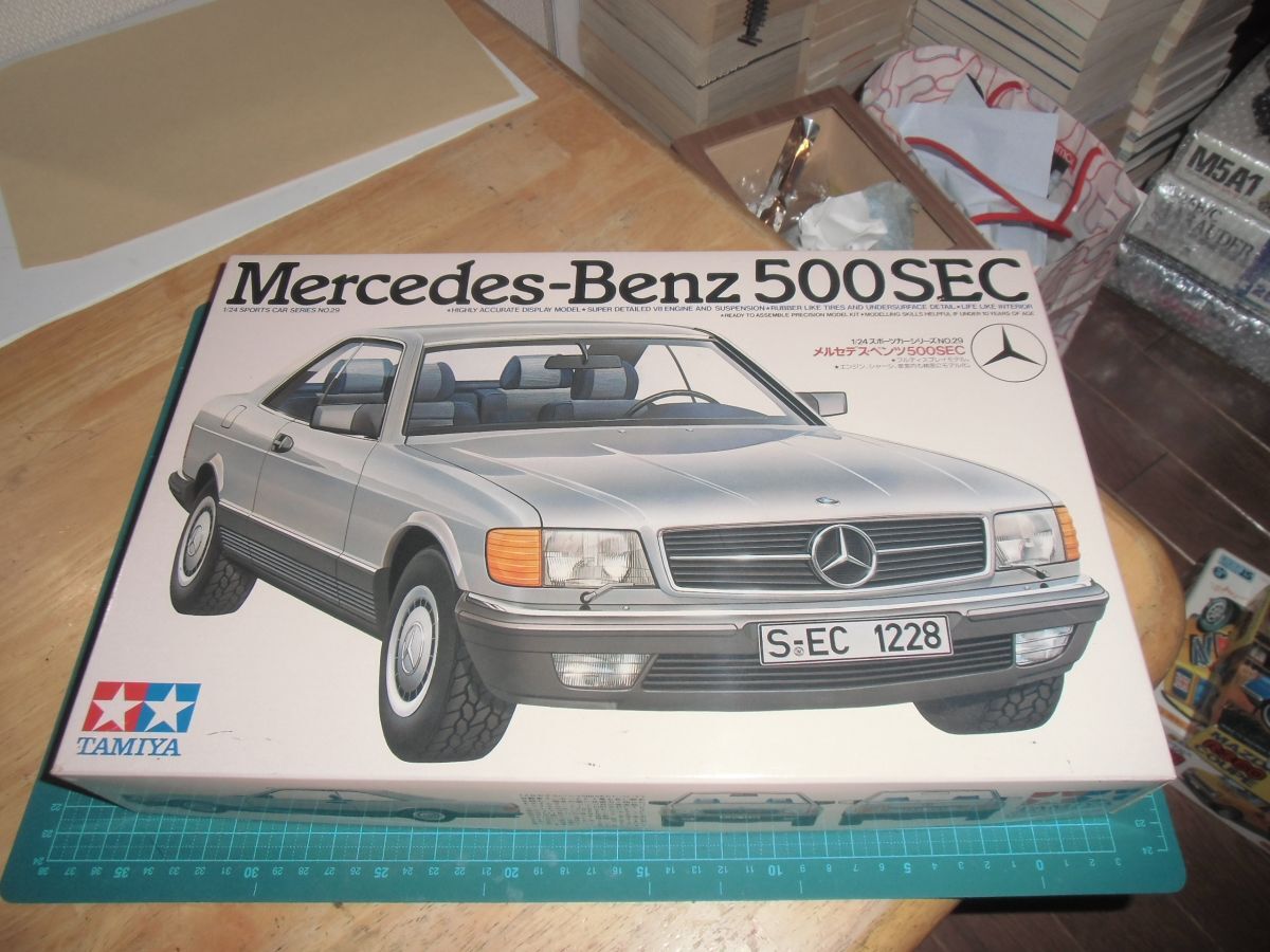 1/24　メルセデス・ベンツ500SEC　小鹿タミヤ　MERCEDES-BENZ