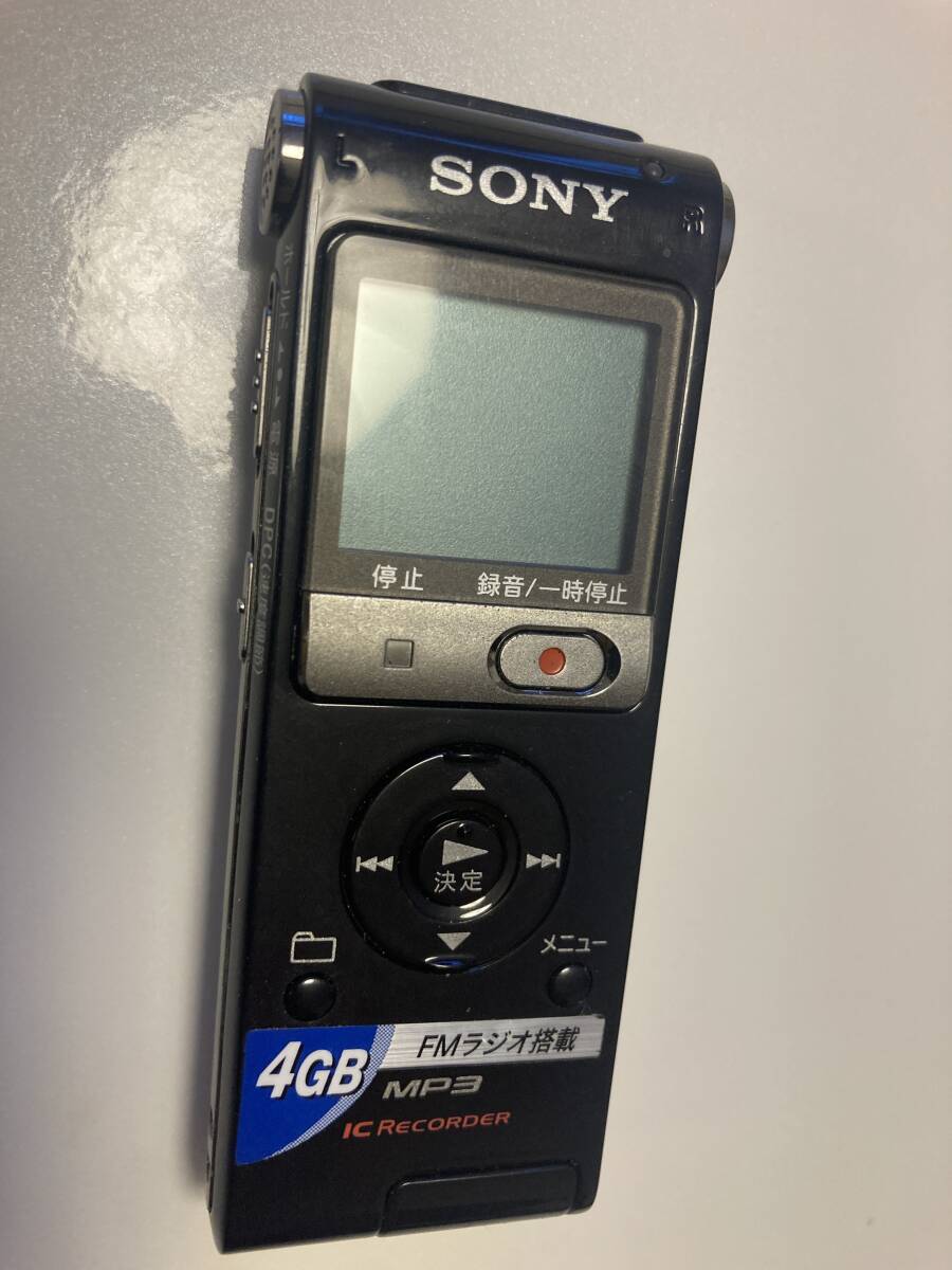 SONY■ソニー ステレオICレコーダー 内蔵４GBFMラジオ搭載ICD-UX300F 