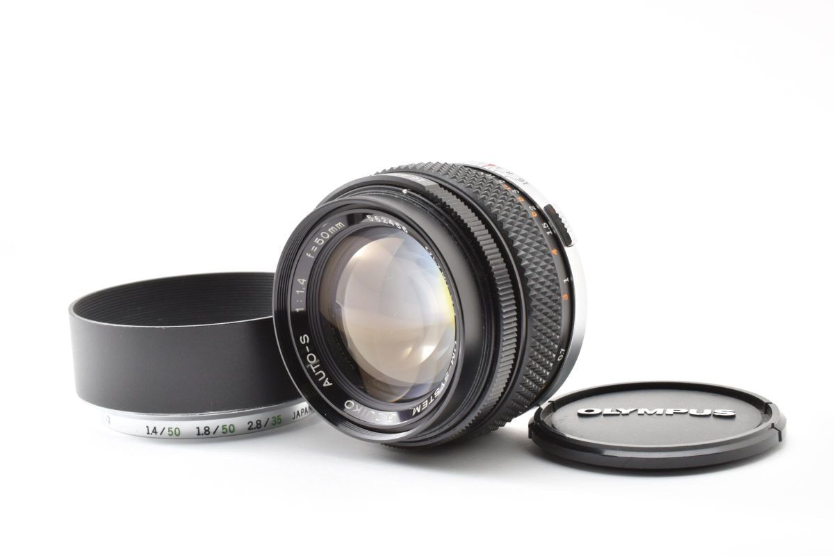 ★良品★ OLYMPUS オリンパス G.ZUIKO AUTO-S 50mm F1.4 #851W0774001