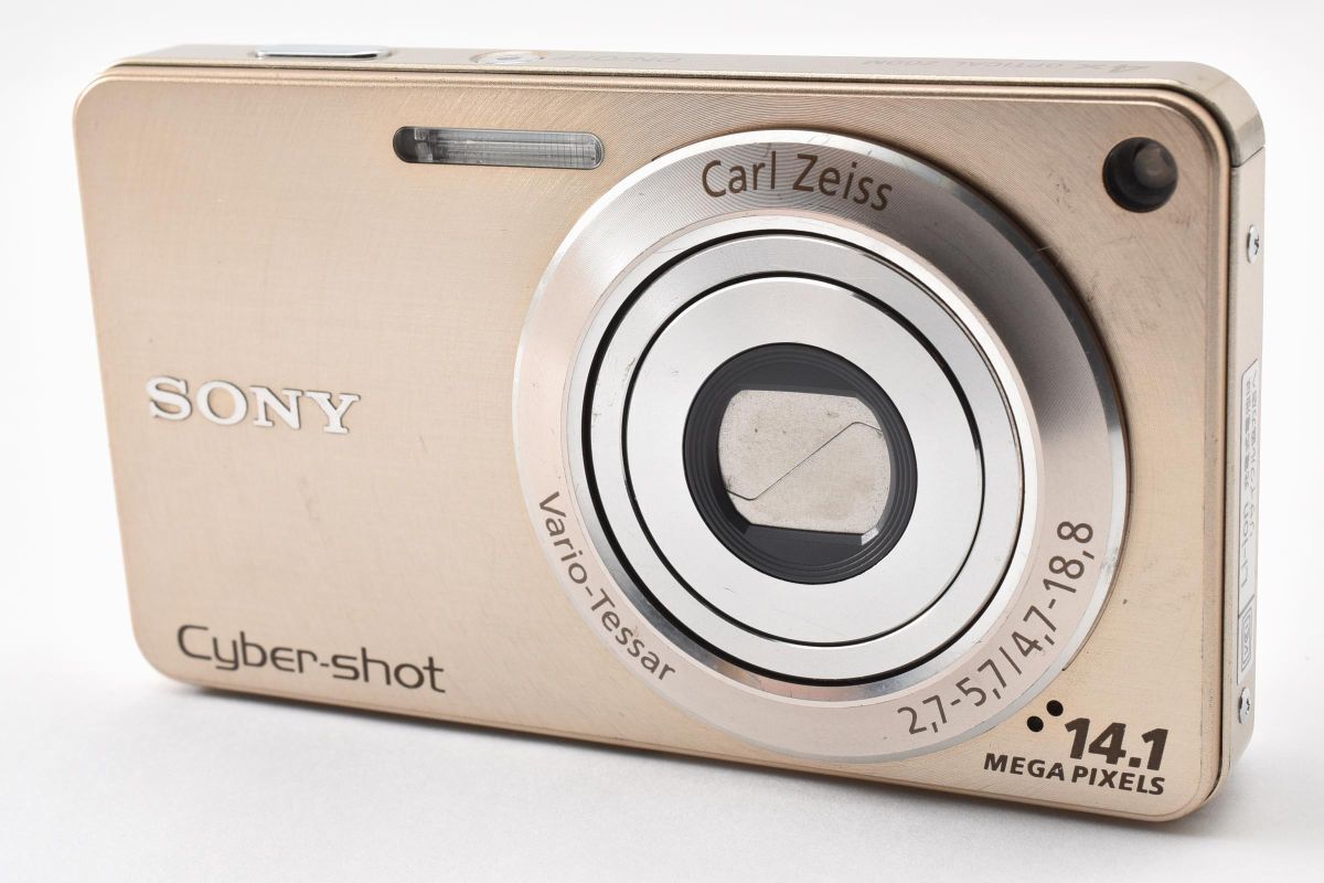 ★Sony ソニー DSC-W350 ゴールド コンパクトデジタルカメラ コンデジ デジカメ #860W0833511