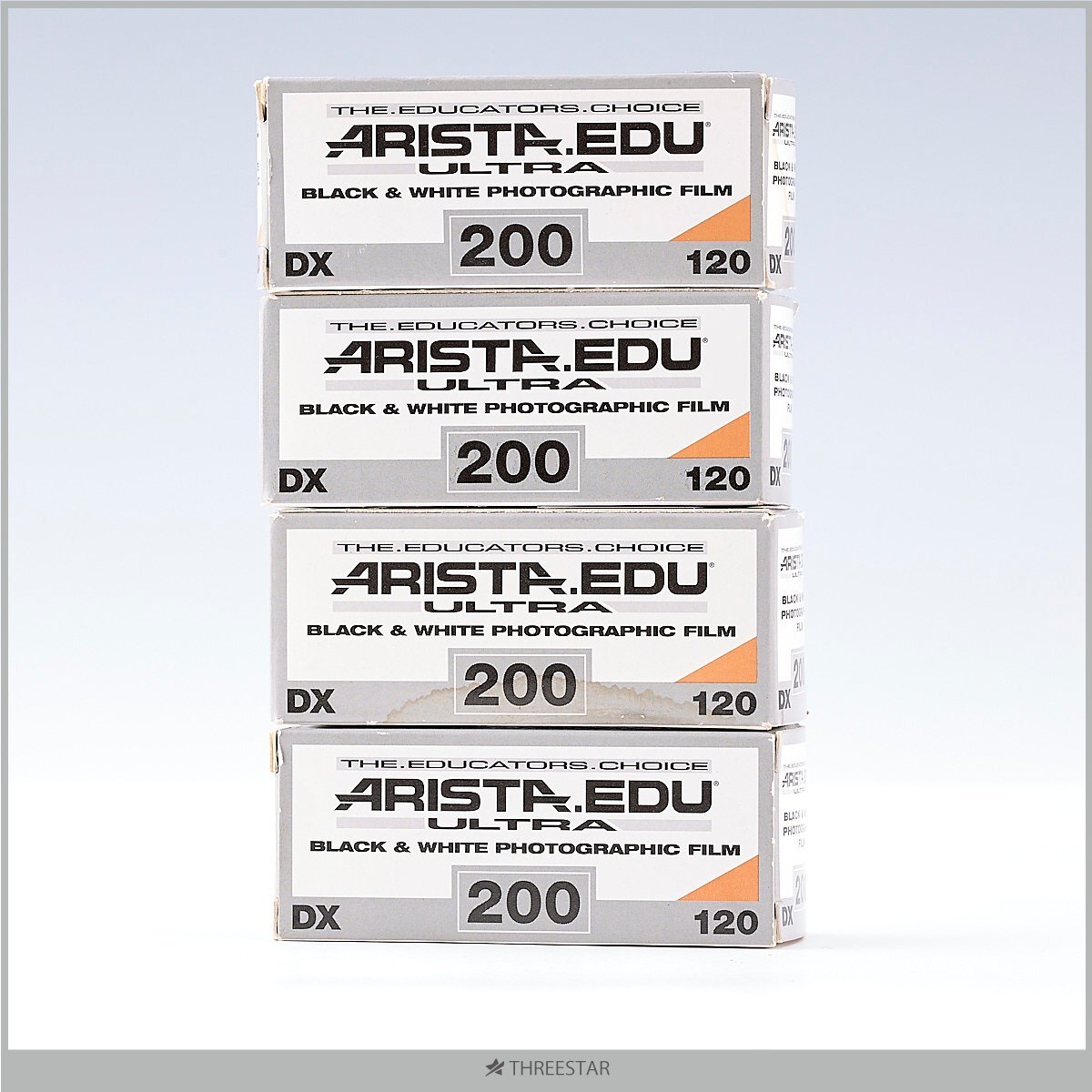 1円～ ARISTA EDU 200 120フィルム 4本セット 使用期限切れ 【6】