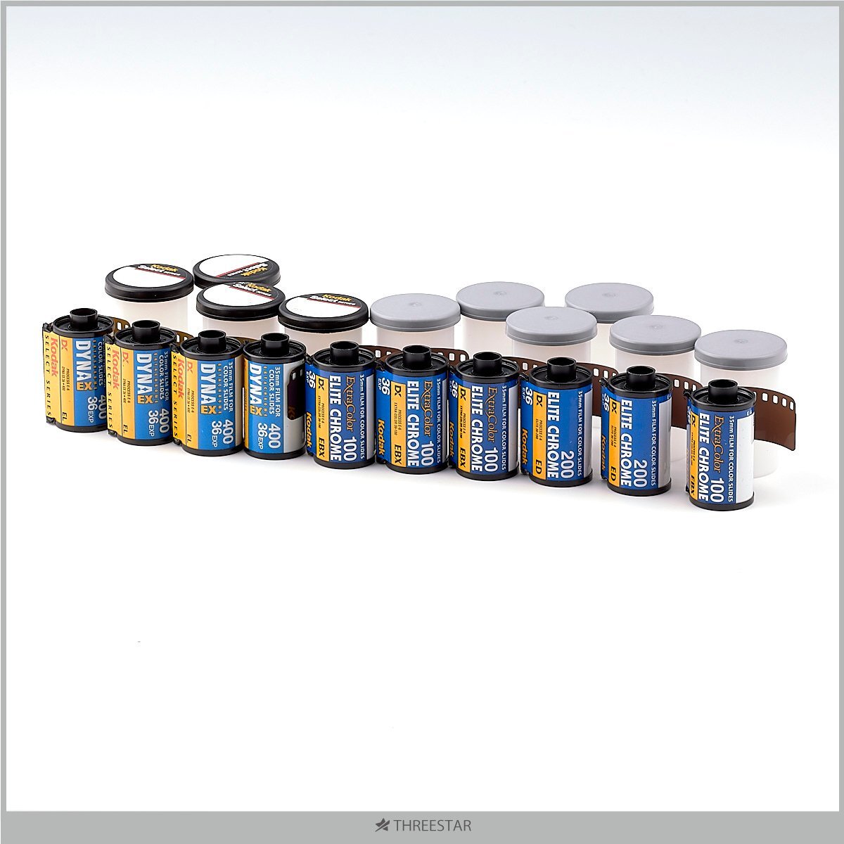 1円～ KODAK ELITE CHROME 100/DYNA EX 400 35mm 36枚撮り コダック フィルム クローム 10本セット 期限切れ 【10】