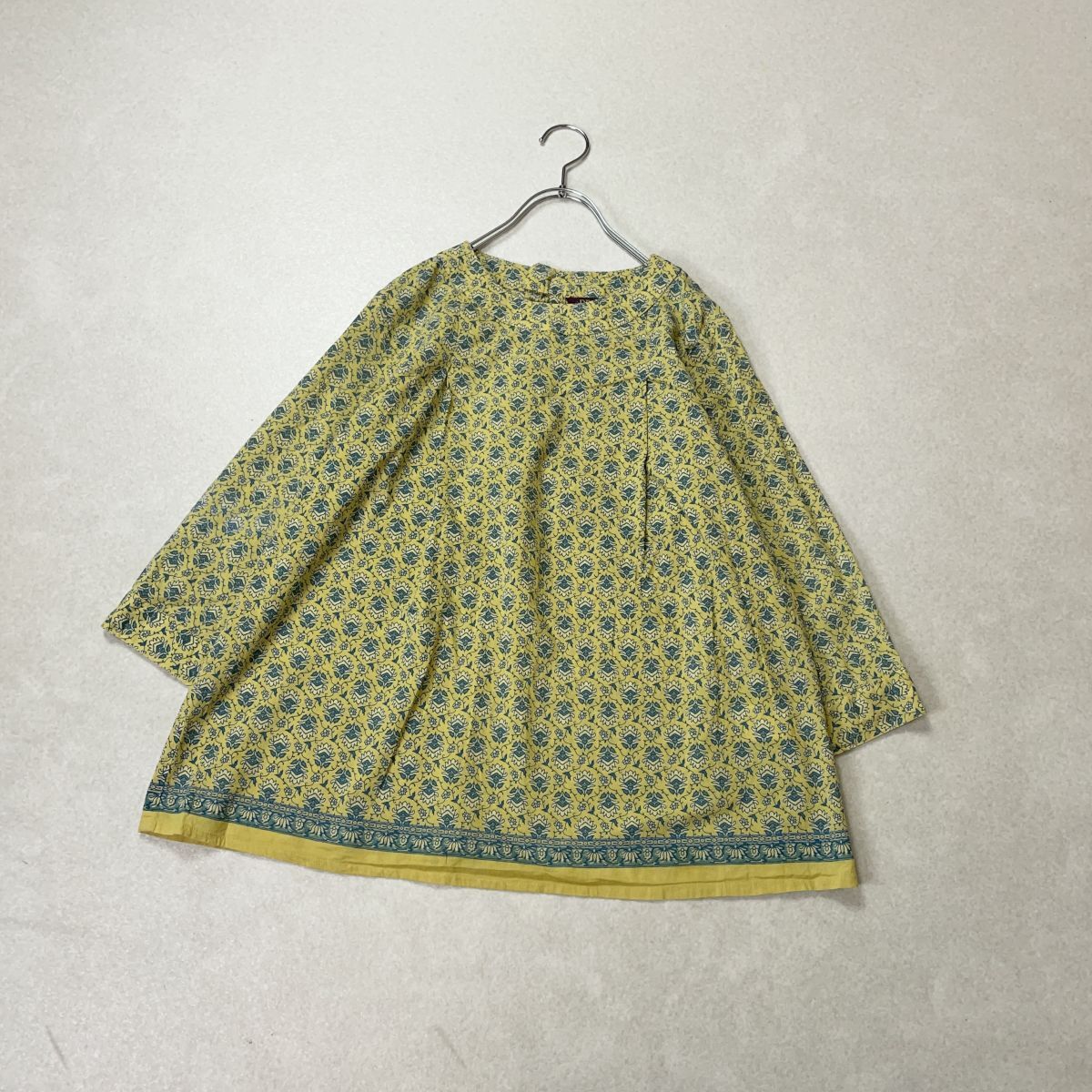 ☆DECOY インド綿　おしゃれデザイン　ブラウス