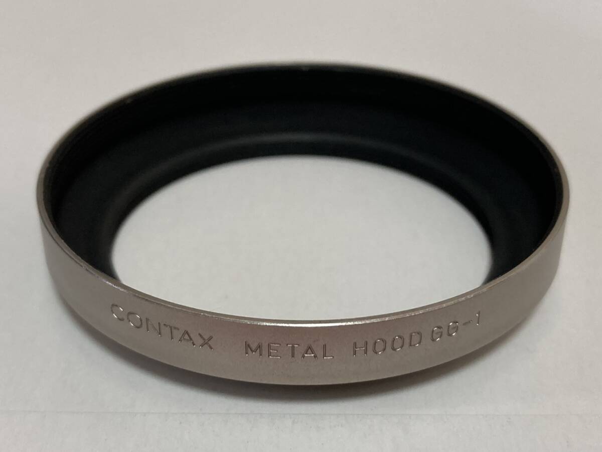 CONTAX METAL HOOD GG-1 コンタックス メタルフード レンズフード 純正
