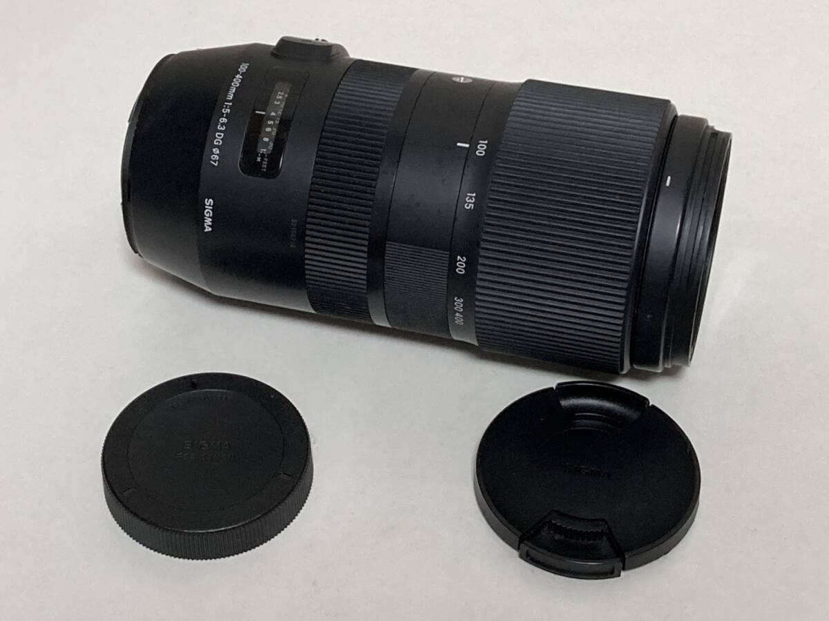 SIGMA CONTEMPORARY 100-400mm F5-6.3 DG OS HSM 望遠 ズームレンズ シグマ Canon キヤノン EFマウント