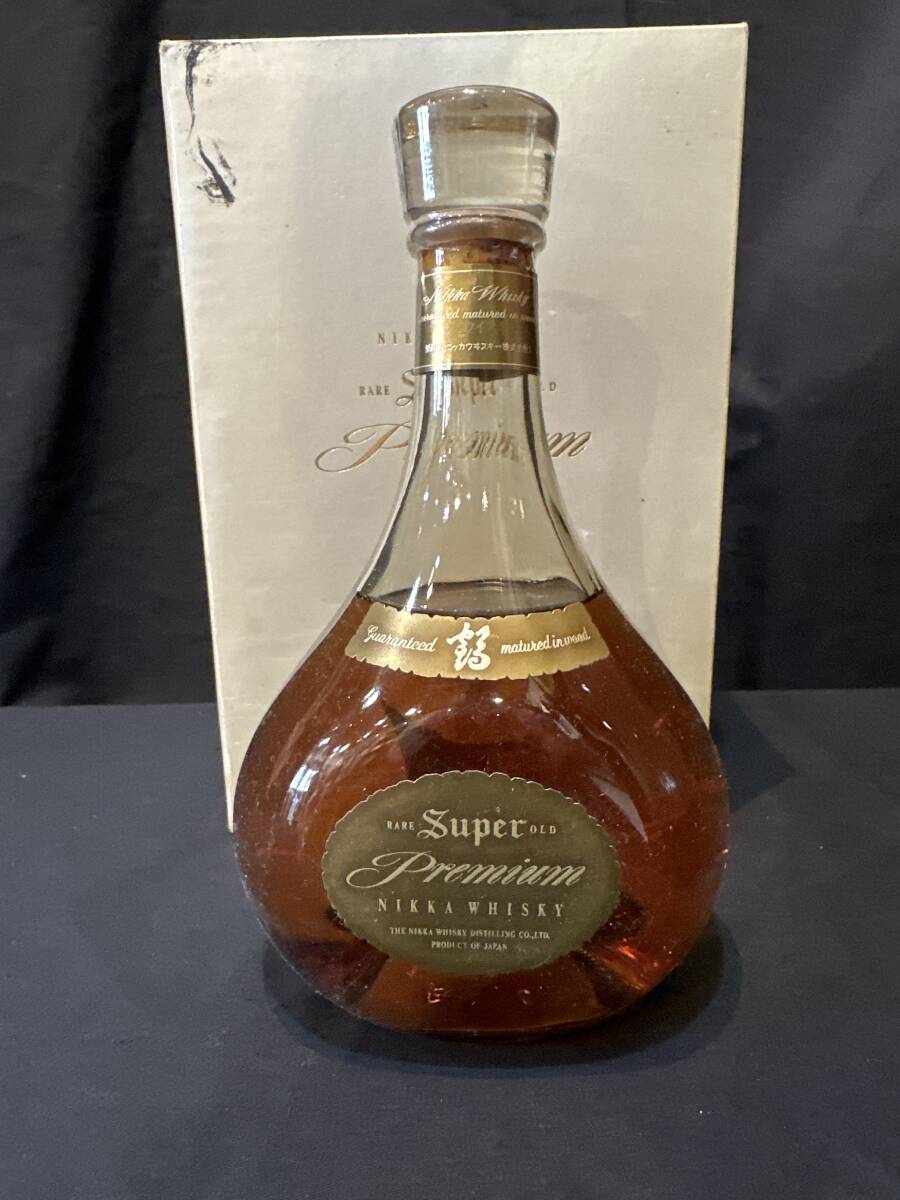 未開栓古酒　スーパーニッカスーパープレミアムウィスキー　化粧箱付　750ml 43度