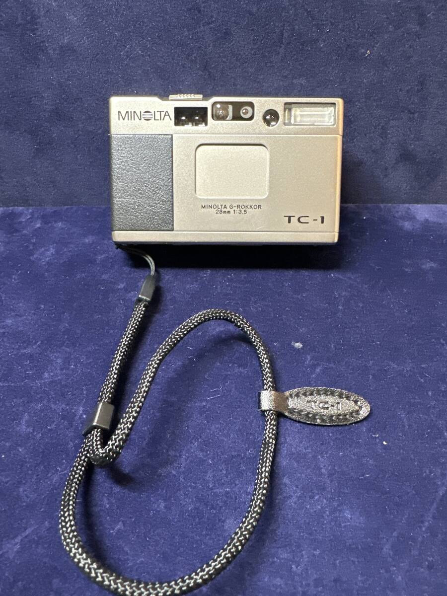 極美品ミノルタ MINOLTA コンパクトフィルムカメラ TC-1 