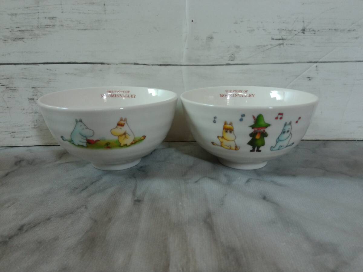 ●●●●ムーミン●お茶碗●お茶わん●2個●食器●スナフキン●非売品●●●●