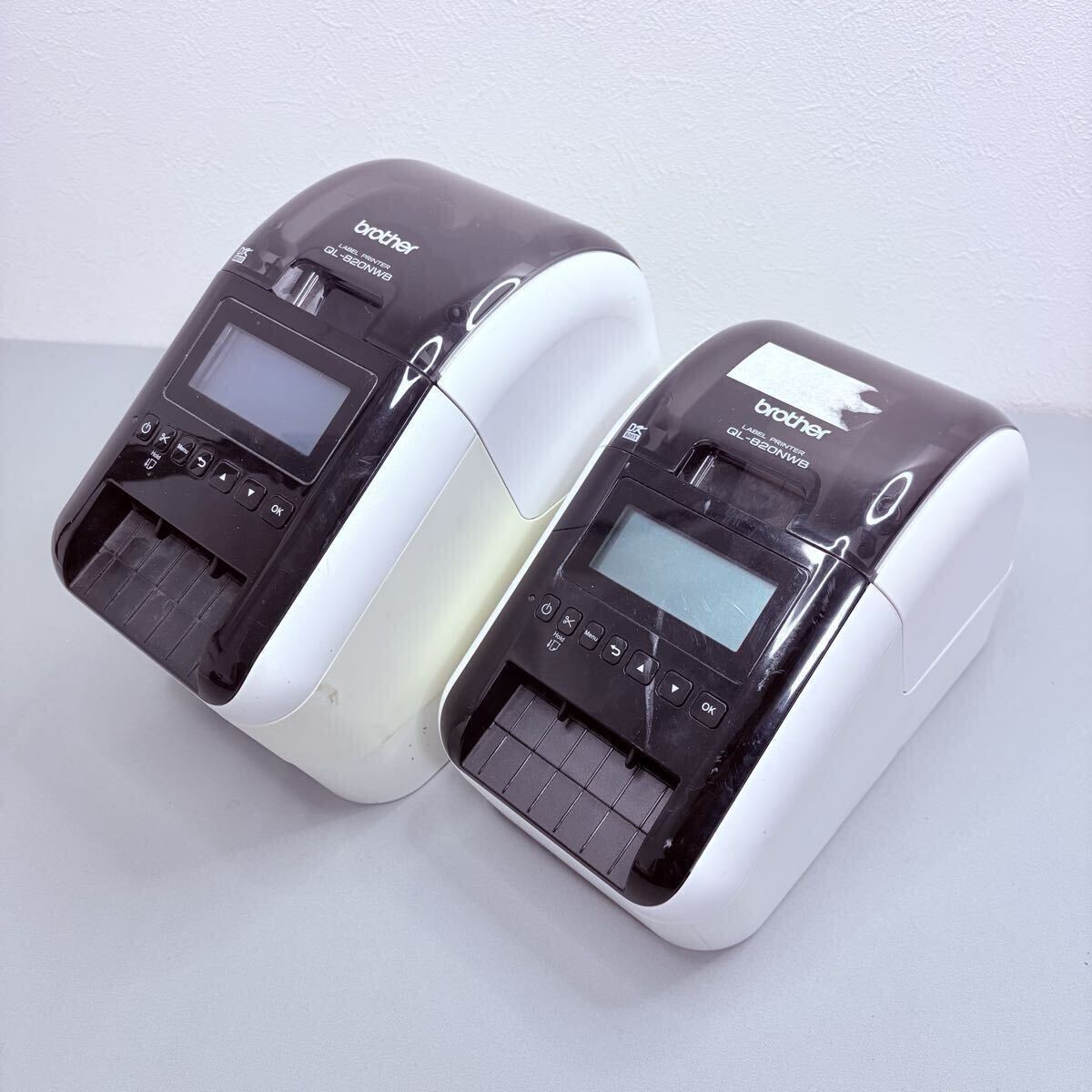 brother ブラザー ラベルプリンター ＆ バッテリー QL-820NWB PA-BU-001 セット まとめ