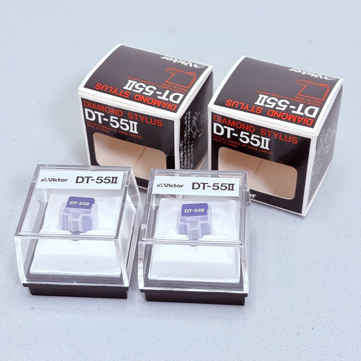 Victor ビクター DIAMOND STYLUS DT-55II レコード針 計2点
