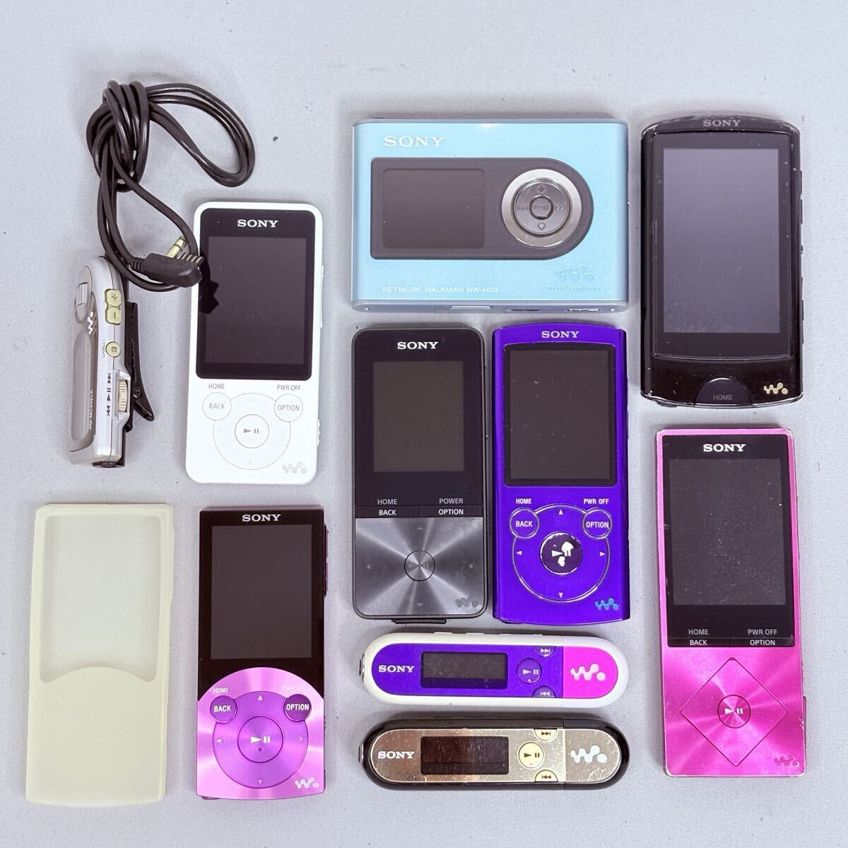SONY ソニー WALKMAN ウォークマン デジタルオーディオプレーヤー NW-A16 NW-S766 NW-S315 NW-S14 他 セット まとめ 計9点