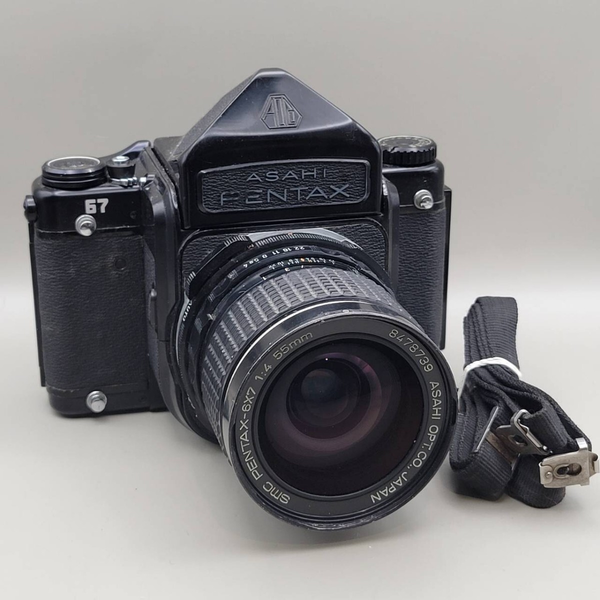 １円スタート #529 PENTAX 67 中判フィルムカメラ 55mm 1:4 レンズ ペンタックス