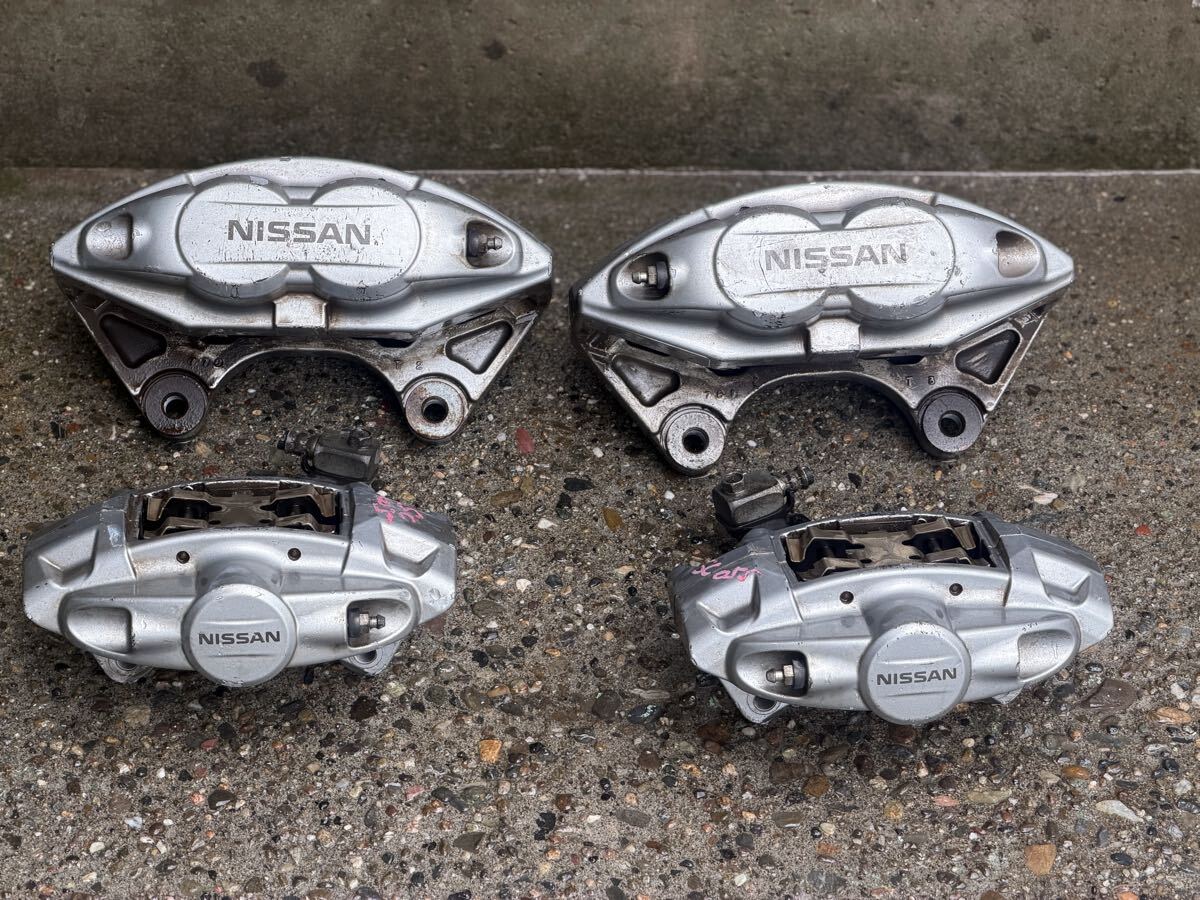 KY51 ブレーキキャリパー キャリパー 左右セット akebono 2POT 4 SPOT 日産 CKV36