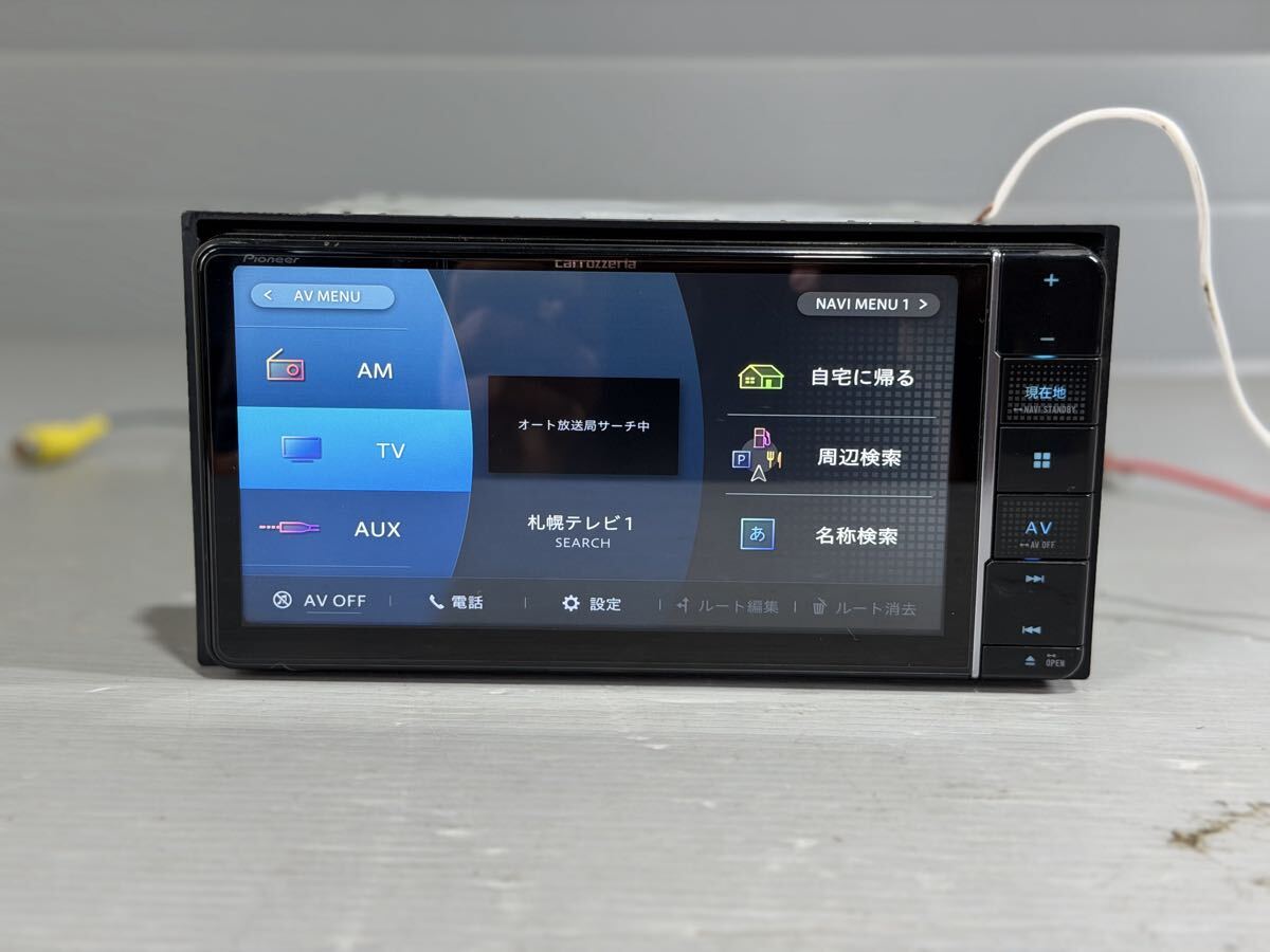 Pioneer カロッツェリアAVIC- RW810-D メモリーナビ CD DVD USB Bluetooth SD データ2019 