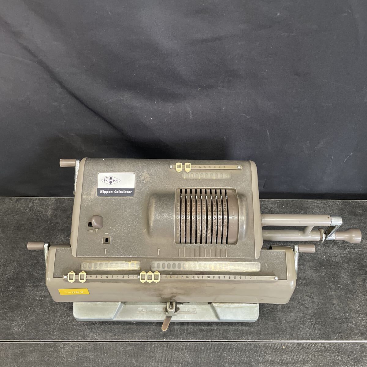NCM Nippon Calculator HL-21 手回し計算機 昭和レトロ アンティーク 当時物 計算機 日本計算器 1