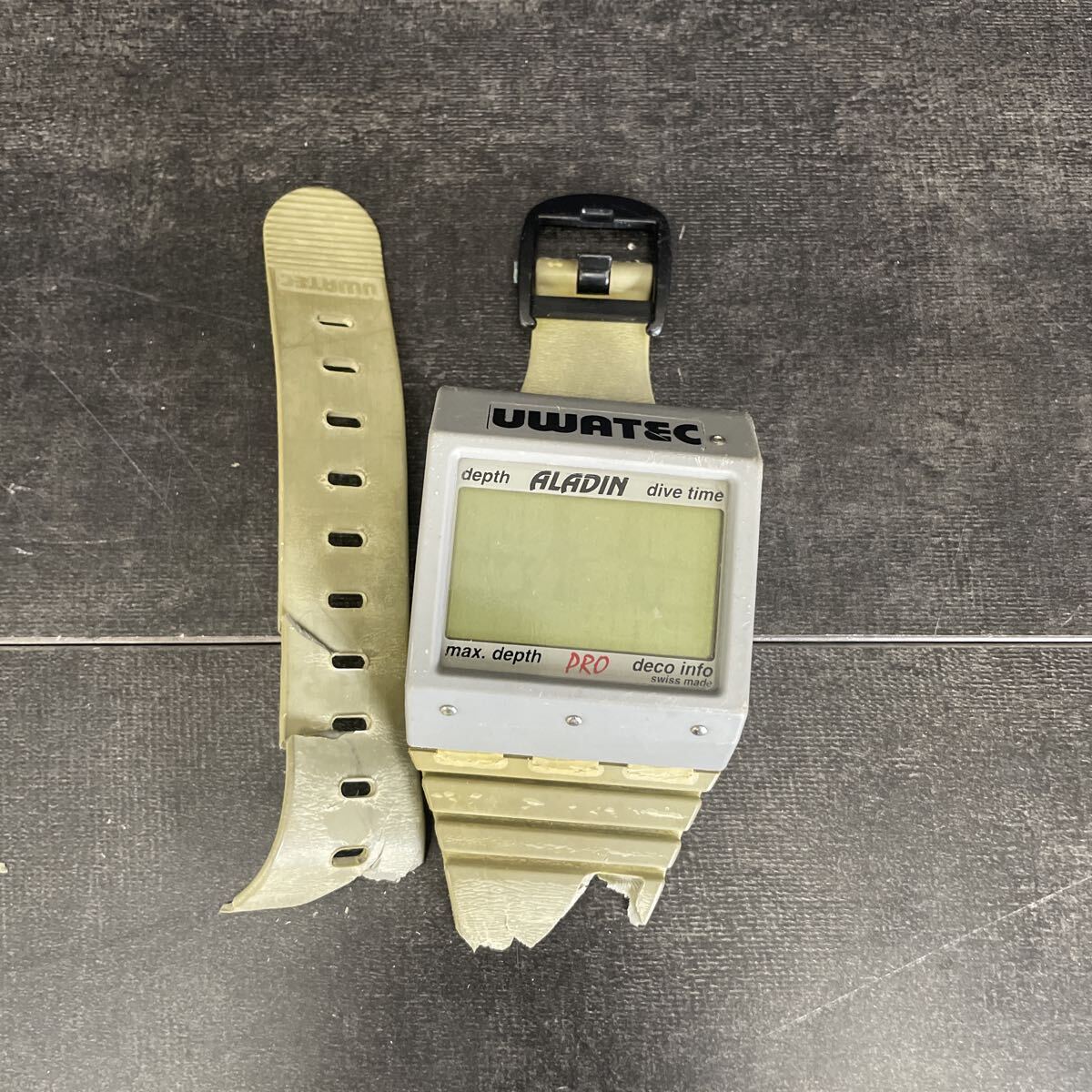 UWATEC Aladin Pro ウワテック アラジン プロ ダイブコンピューター 動作未確認 ダイビング用品　2