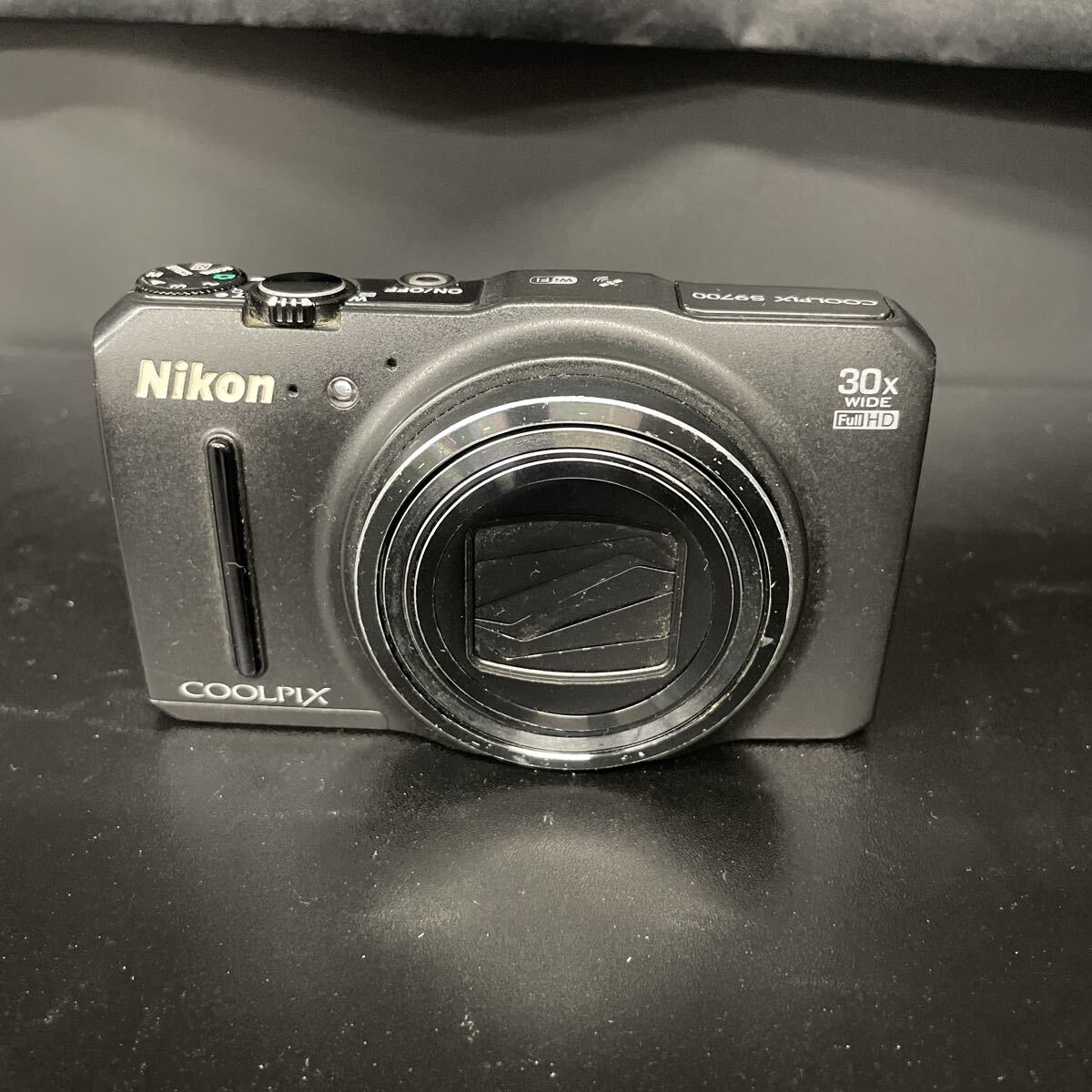 Nikon COOLPIX S9700 ブラック コンパクトデジタルカメラ 本体のみ 動作未確認 ニコン クールピクス デジタルカメラ