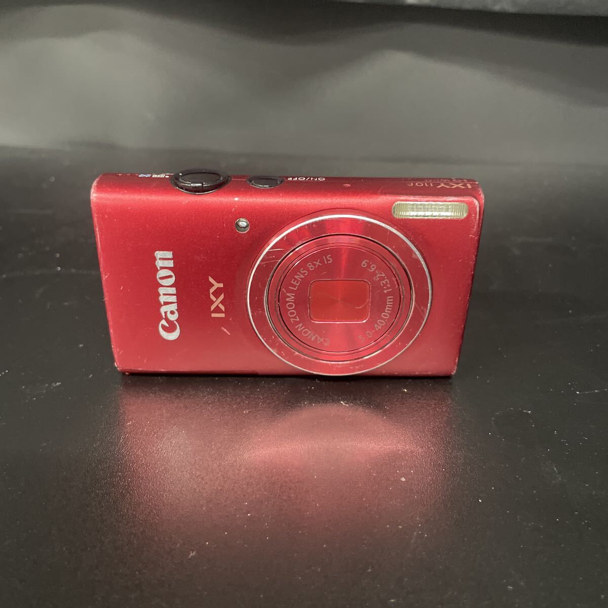 Canon IXY 110F PC1889 レッド コンパクトデジタルカメラ本体のみ 動作未確認 キャノン イクシー デジタルカメラ