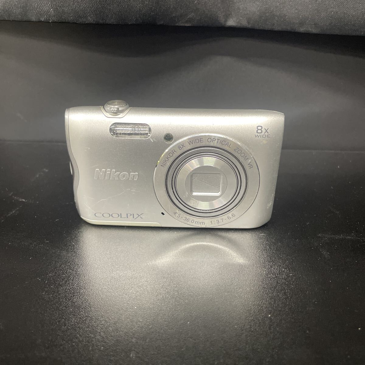 Nikon COOLPIX A300 シルバー コンパクトデジタルカメラ 本体のみ 動作未確認 ニコン クールピクス デジカメ