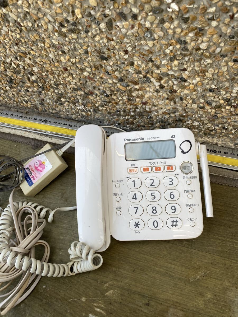Panasonic コードレス電話機VE-GP22DL