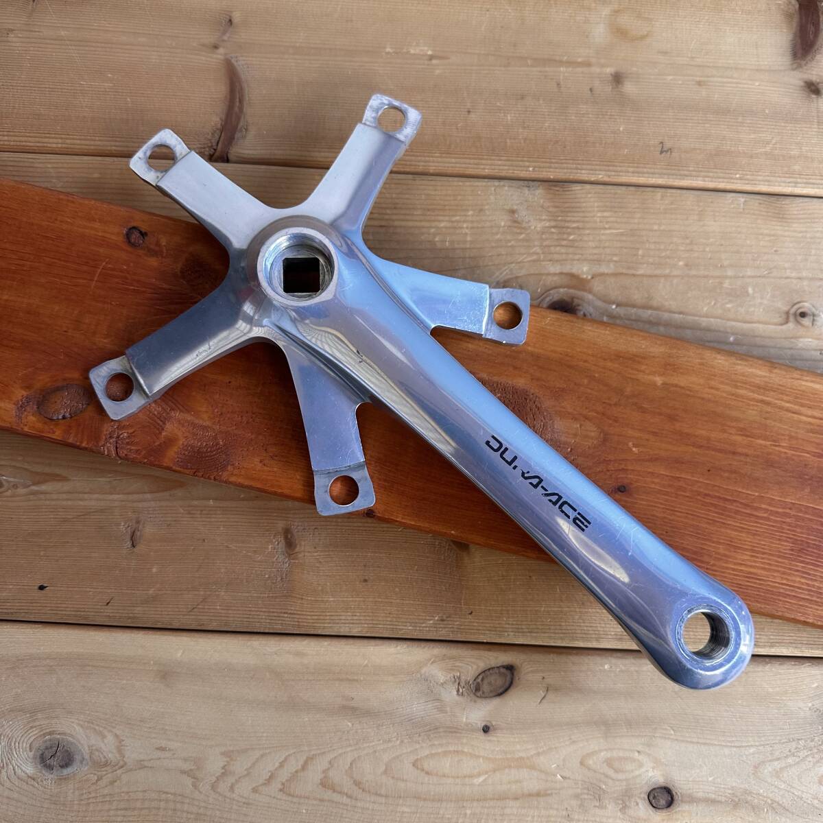 SHIMANO / DURA ACE FC-7600 170 NJS 右のみ PCD 144 USED ピスト　競輪