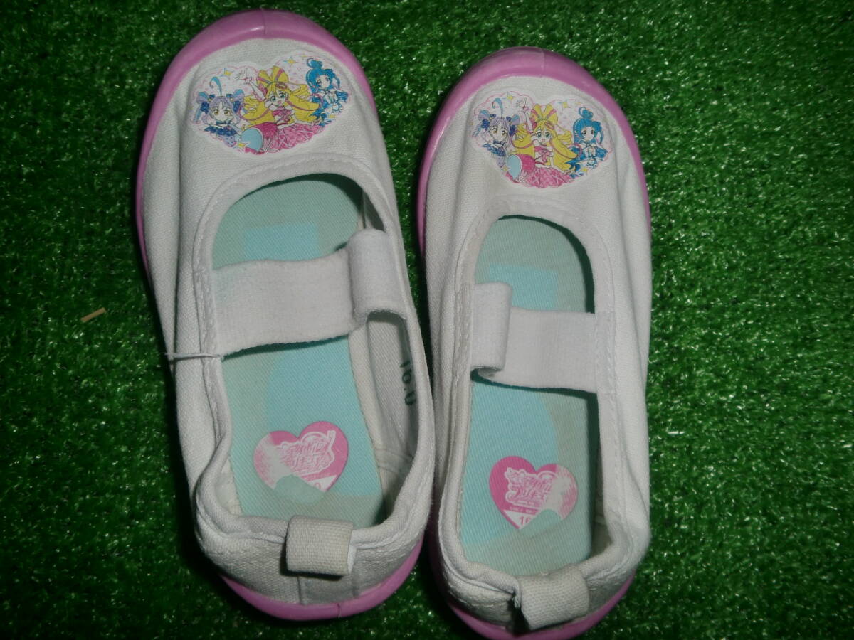 ｋ0818-24　中古　子供用靴　女の子向けうわばき　うわぐつ　キミとアイドルプリキュア♪　16.0cm