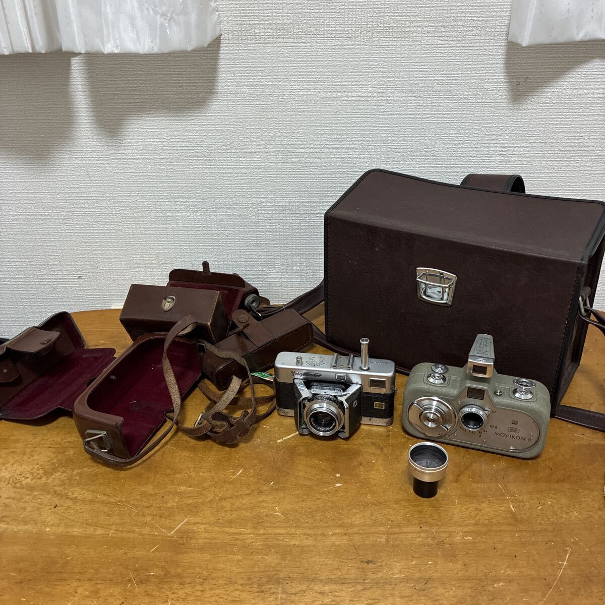Zeiss Ikon VITESSA Movikon 8 フィルムカメラ 2台セット ケース付き 昭和レトロ