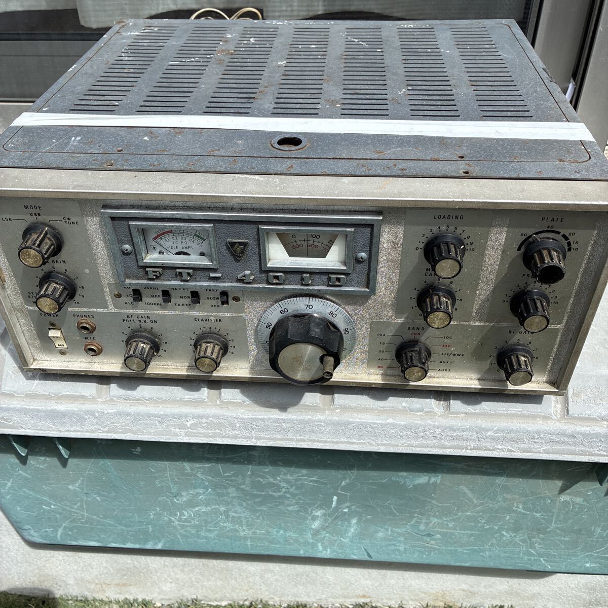 YAESU FT-401D SSB トランシーバー アマチュア無線機 現状品