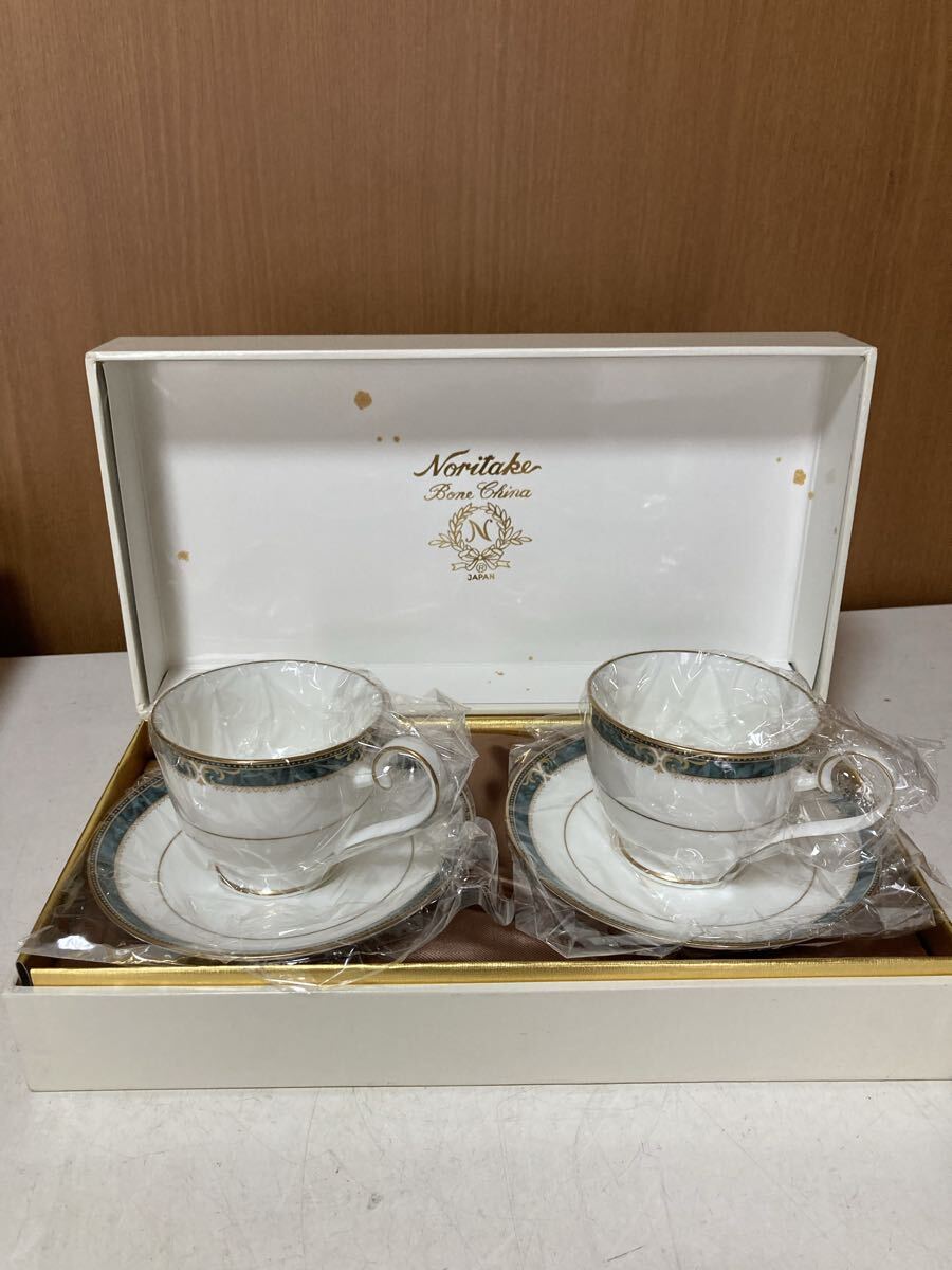 未使用　保管品Noritake ノリタケ ティーカップ 洋食器 カップ ソーサー