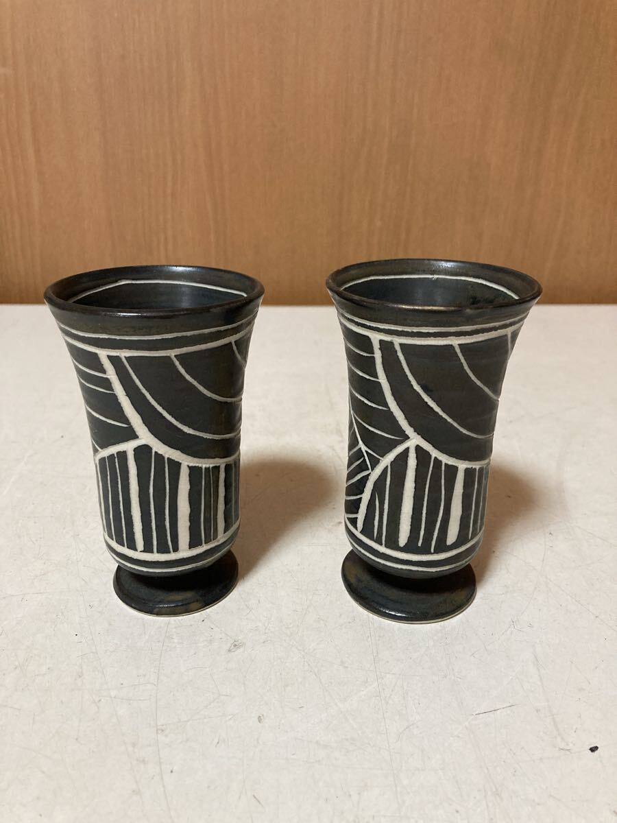 陶器 和食器 ペア 食器 湯呑み 焼き物　保管品　コレクション　作家物　まとめて　中古