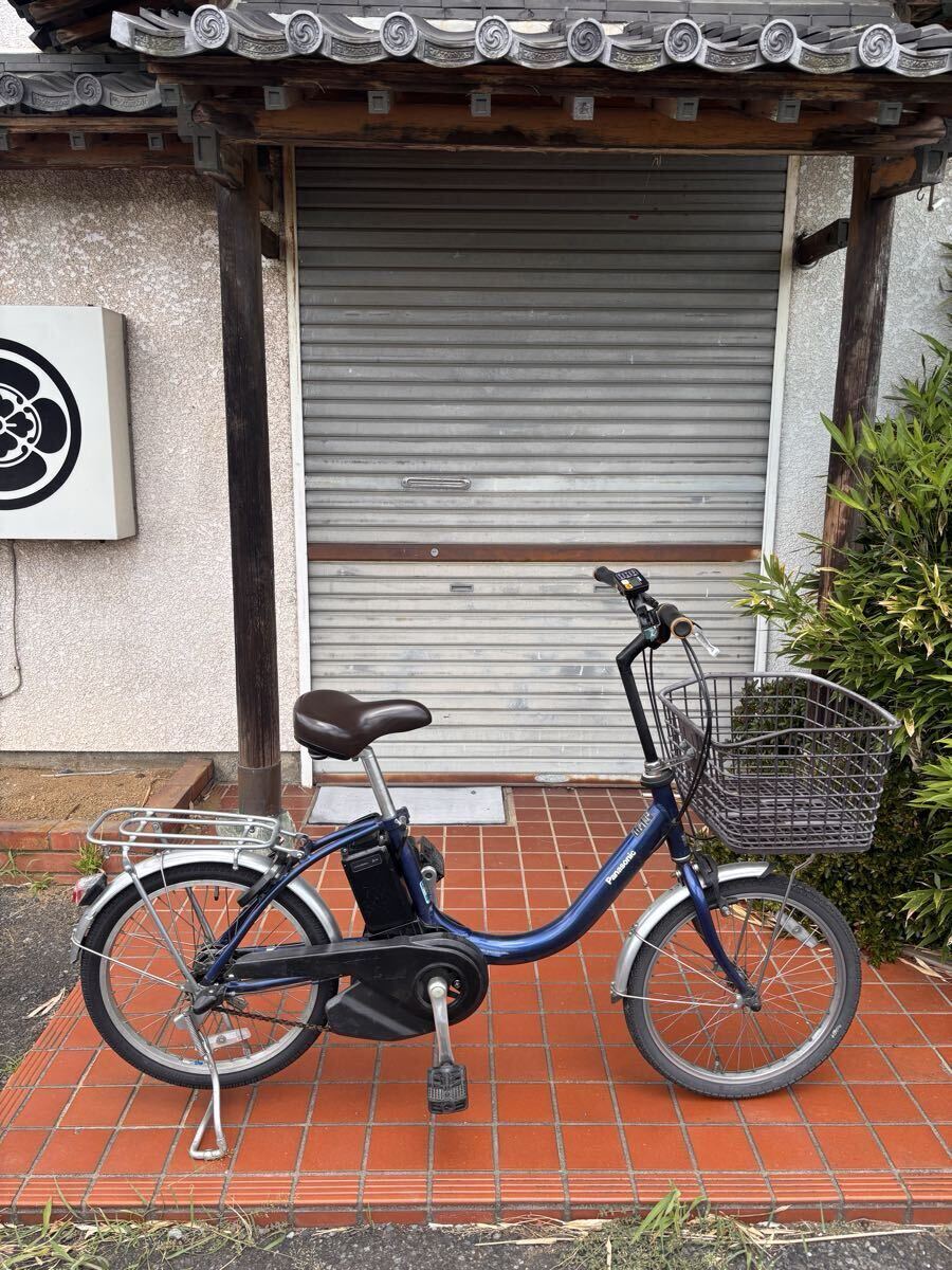 実動！埼玉発　ビビ・L・20 パナソニック　売り切り 1円スタート　 電動小径　アシスト自転車