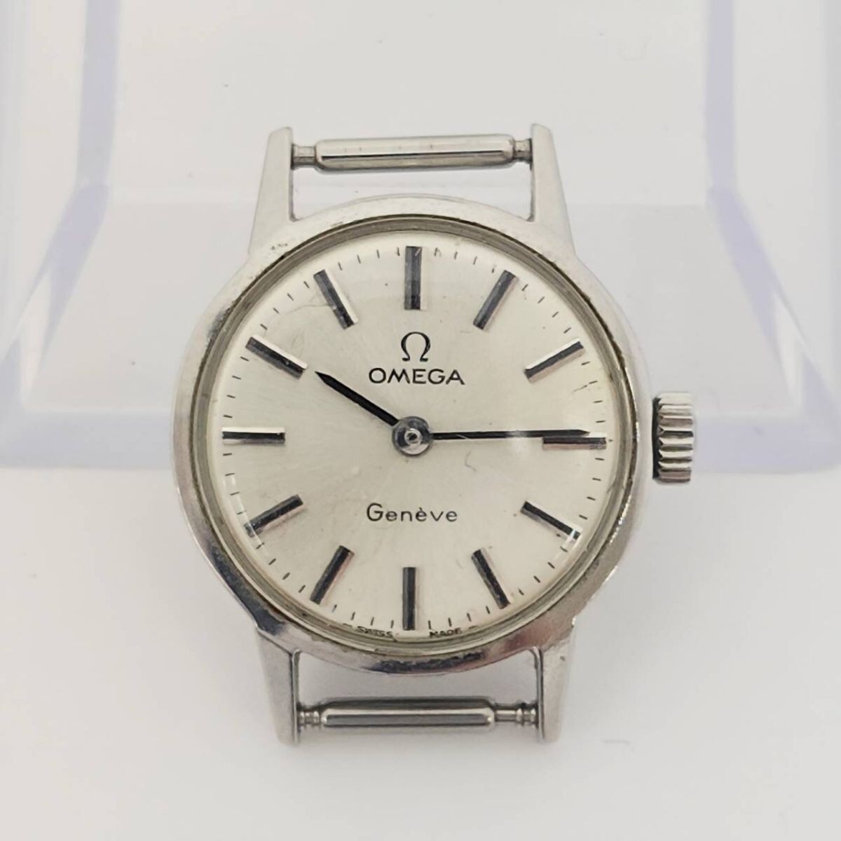 X305-P8-1031 ★ OMEGA オメガ Geneve ジュネーブ レディース 手巻き 腕時計 女性用 2針 機械式 ヴィンテージ 時計 OF