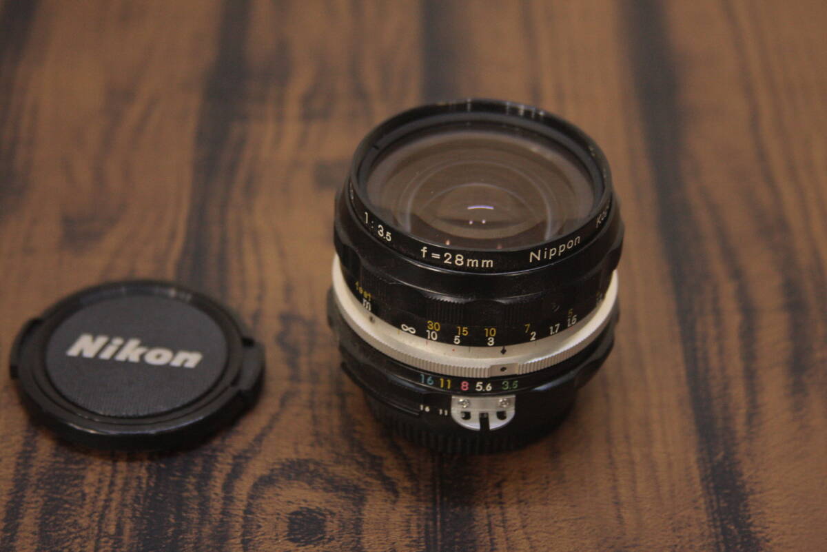 ∇309　Nikon ニコン レンズ NIKKOR-H Auto 1：3.5 f=28mm