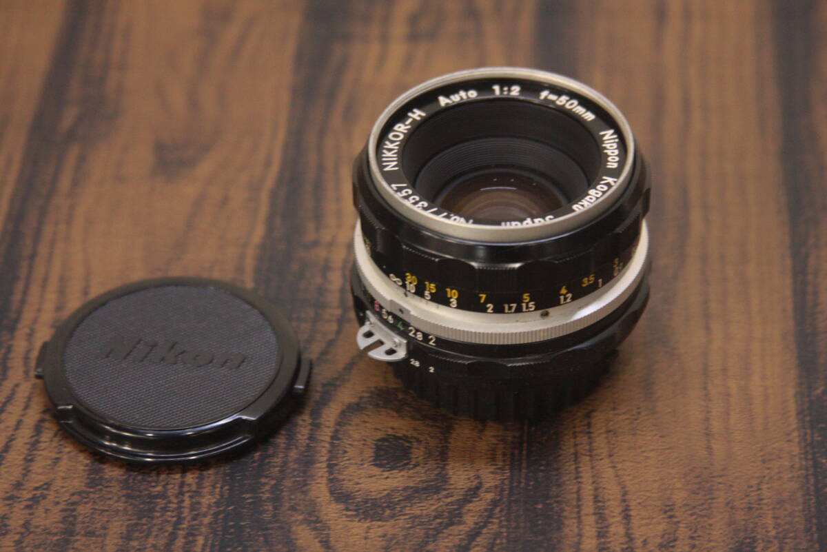 ∇310　Nikon ニコン レンズ NIKKOR-H Auto 1:2 f=50mm