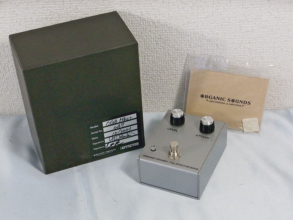 ◆ Organic Sounds / OGB MKII+ / The EFFECTOR BOOKコラボ ◆ゲルマニウムファズ◆