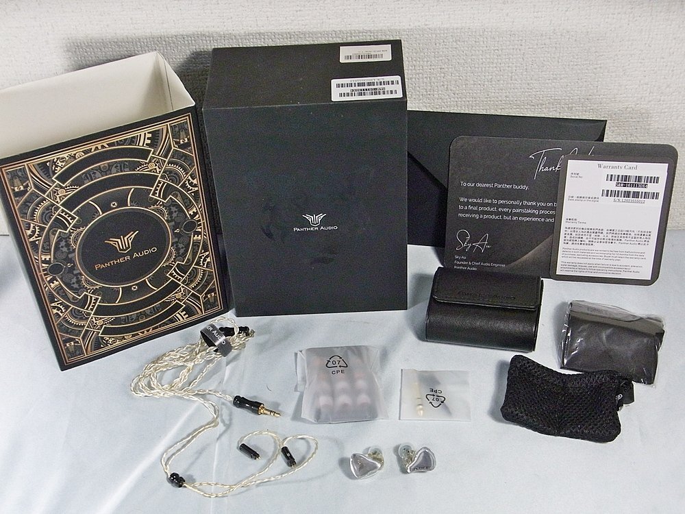◆ PANTHER AUDIO / AURA DX4 (Universal Fit) ◆インイヤーイヤホン◆