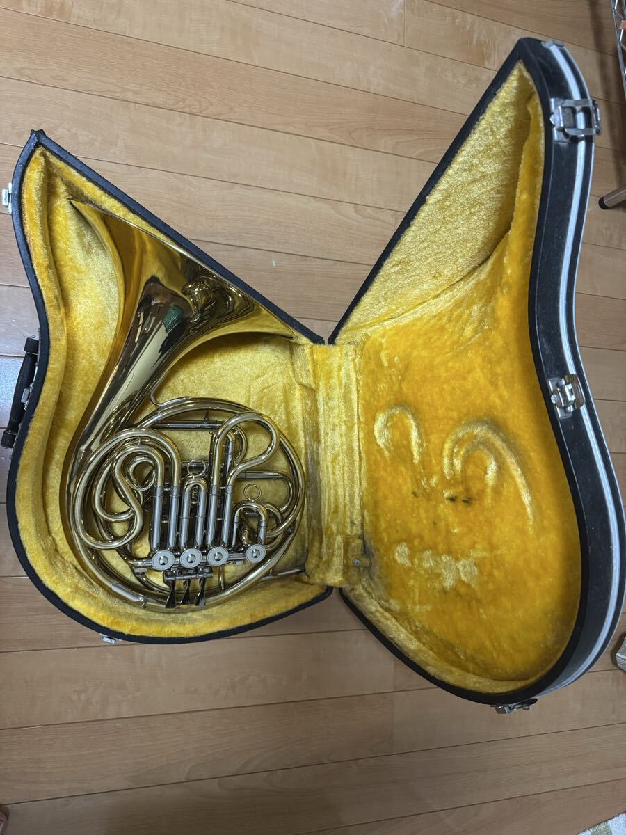（要整備）YAMAHA フルダブルホルン　YHR661 ハードケース付 ヤマハ 金管楽器 ホルン