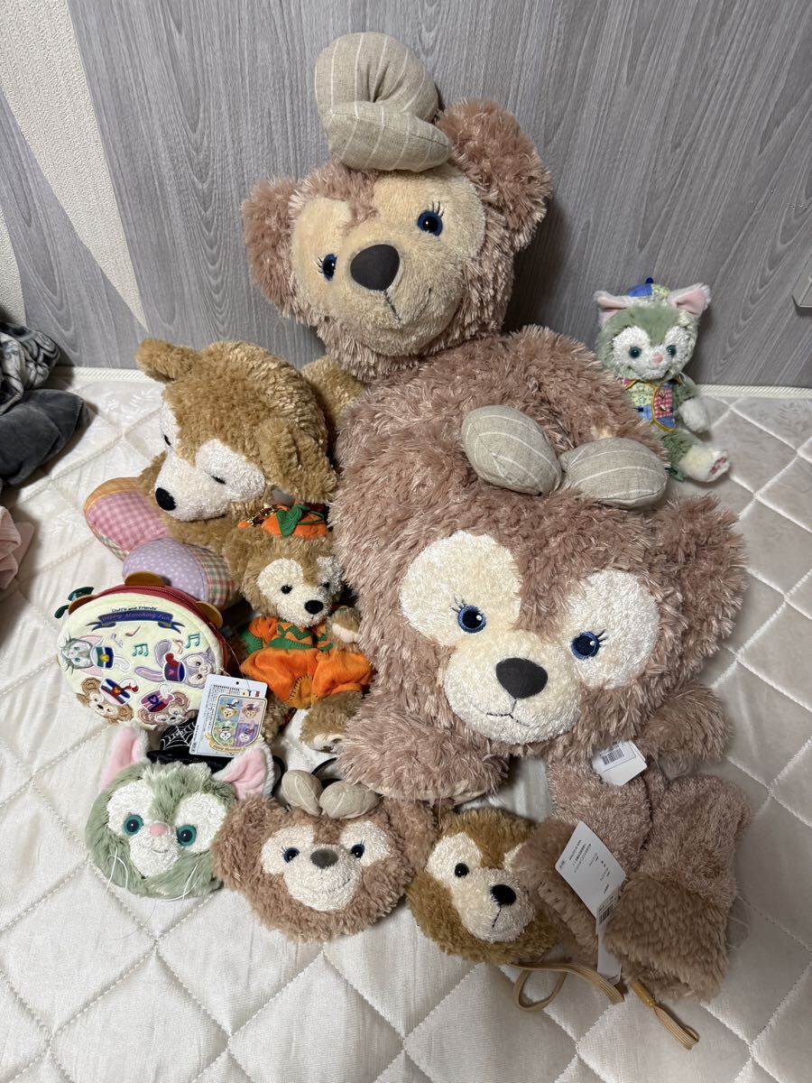 ディズニーシー シェリーメイ ぬいぐるみ Mサイズ バック まとめ売り ショルダーバッグ フェイスポシェット ダッフィーフレンズ ディズニー