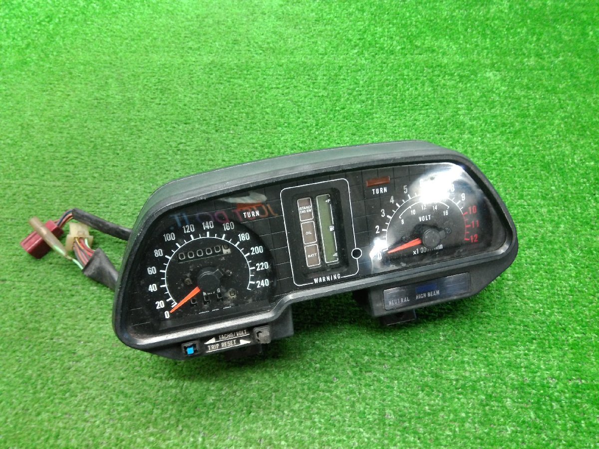 Z8I18 Z1100GP メーター ベース 当時物 Z750GP Z550GP Z400GP T BHN