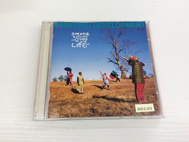 G2 00394 ♪CD 「3 YEARS, 5 MONTHS & 2 DAYS IN THE LIFE OF... ARRESTED DEVELOPMENT」 TOCP-8454【中古】